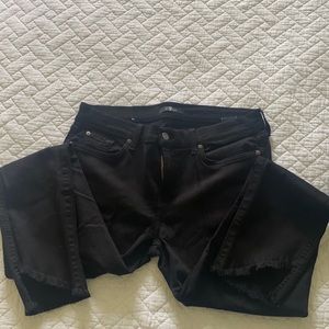 7 for all Mankind black jeans